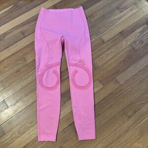 Fanka Women's Purple Speedline High Waisted Activewear Leggings Size L